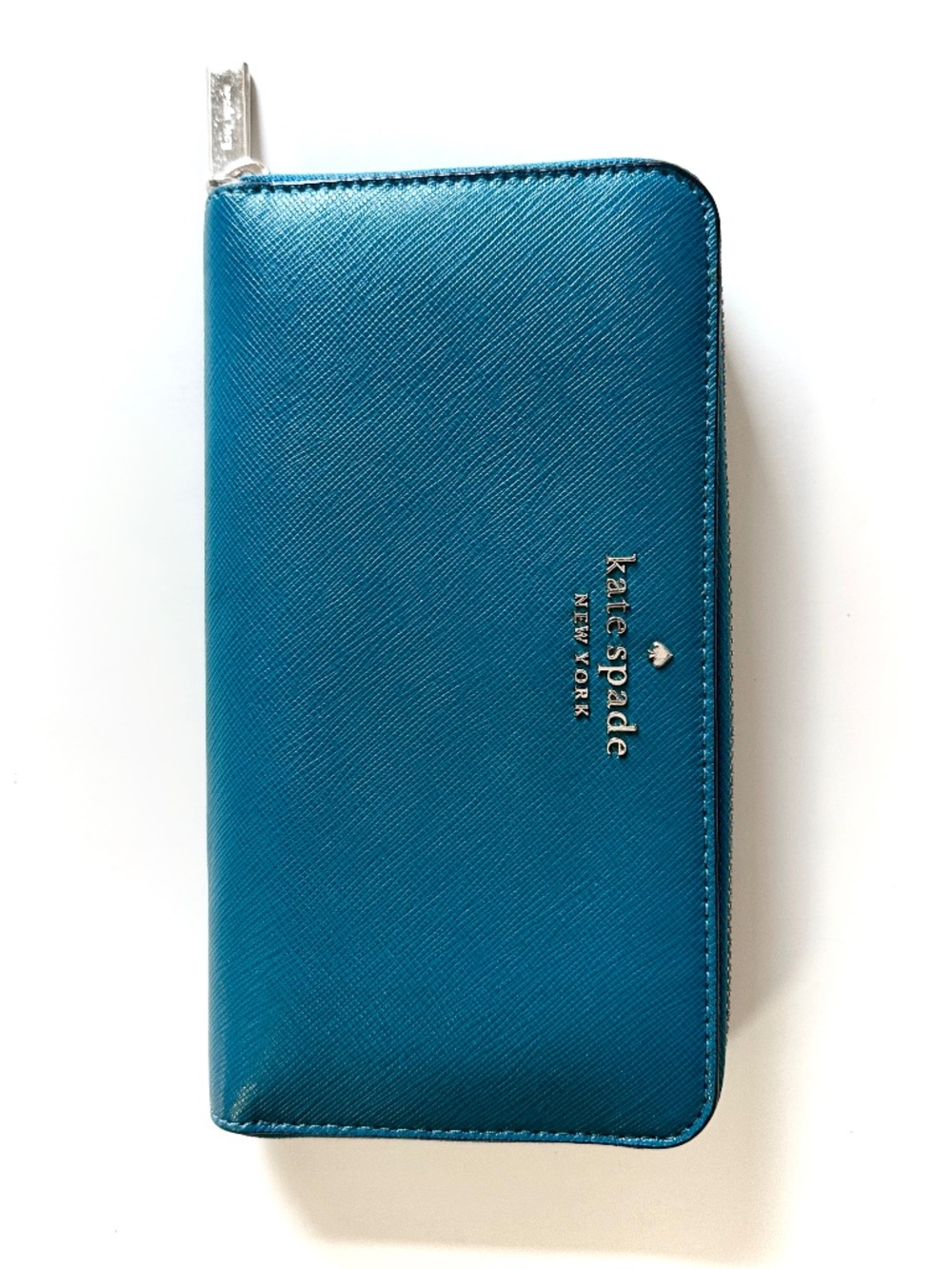 Kate Spade Peacock Blue Staci Large Continental Wallet